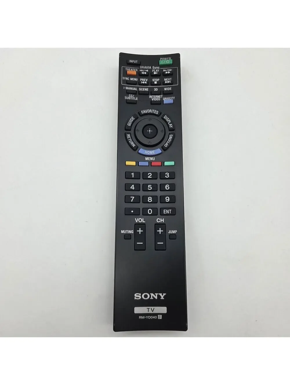 OEM Sony RM-YD040 Remote Control for Bravia TV KDL-40HX800 KDL-46HX800 KDL-55HX8